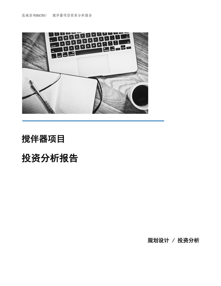 搅伴器项目投资分析报告(总投资18000万元)_第1页