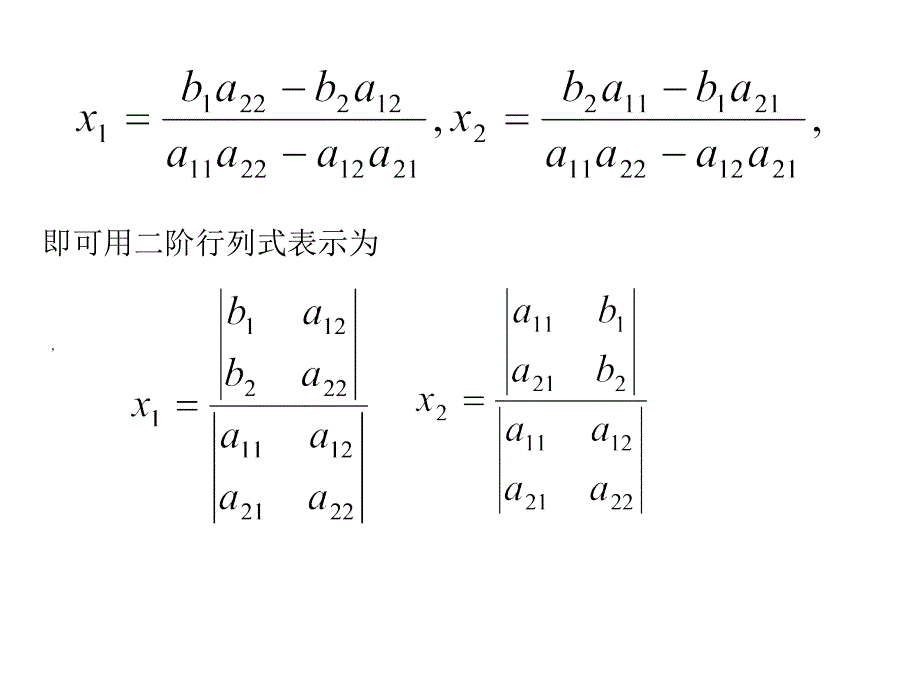 线性代数+课件与复习第1章_第3页