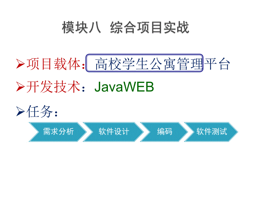 模块八KC02090000028模块八综合项目实战概述课件_第2页