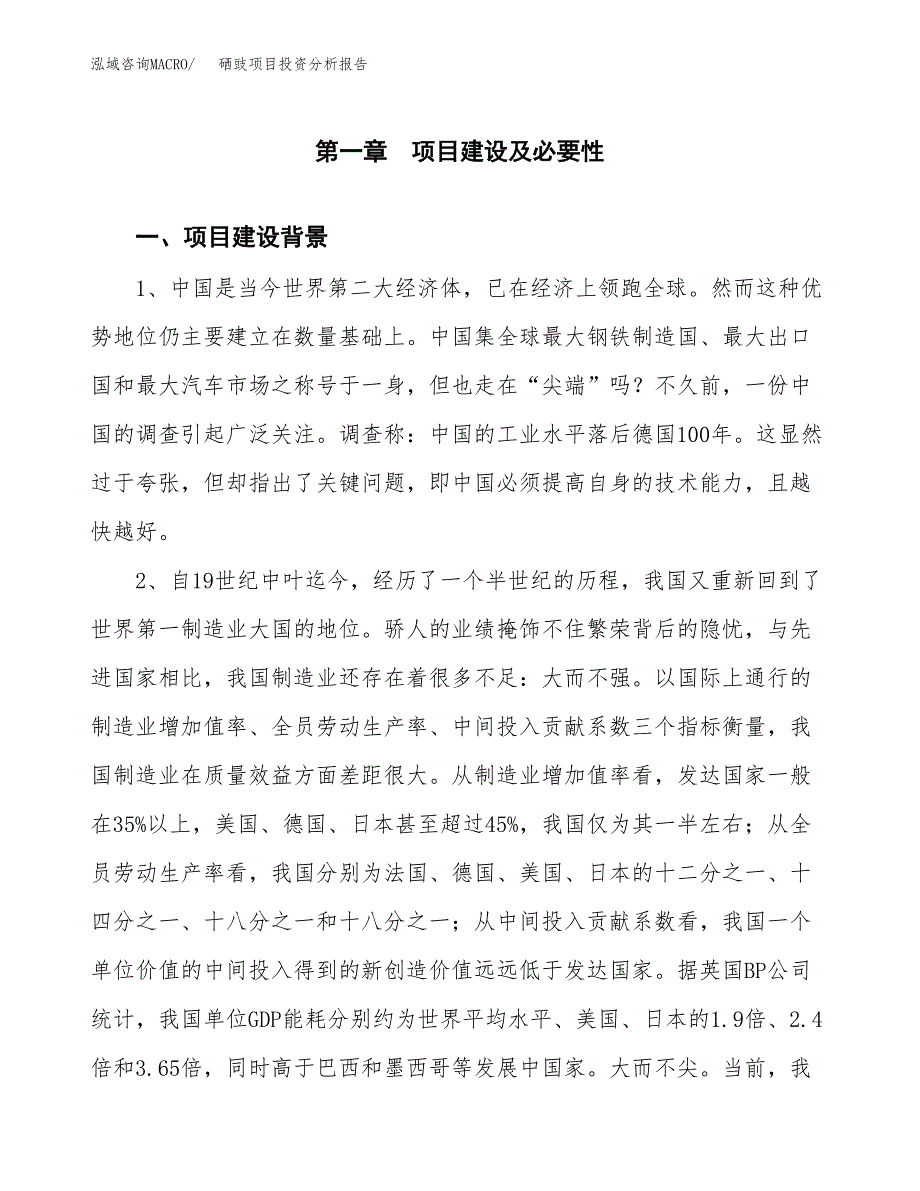 硒豉项目投资分析报告(总投资8000万元)_第3页