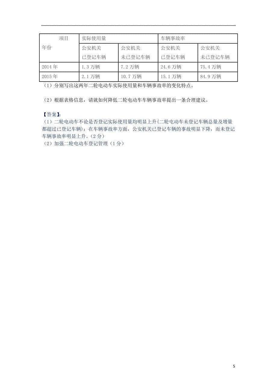 中考语文复习积累与运用专题七综合性学习同步导练_第5页