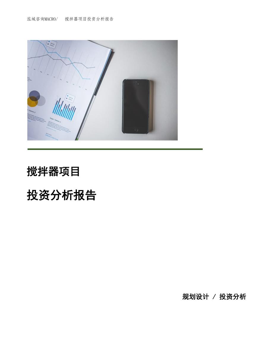 搅拌器项目投资分析报告(总投资7000万元)_第1页