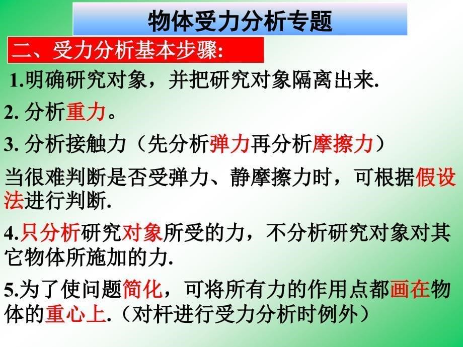 物理副本物体受力分析专题_第5页