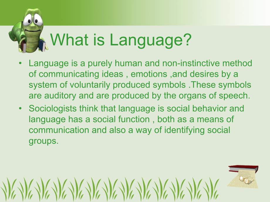 language and culture 介绍语言与文化的ppt_第3页