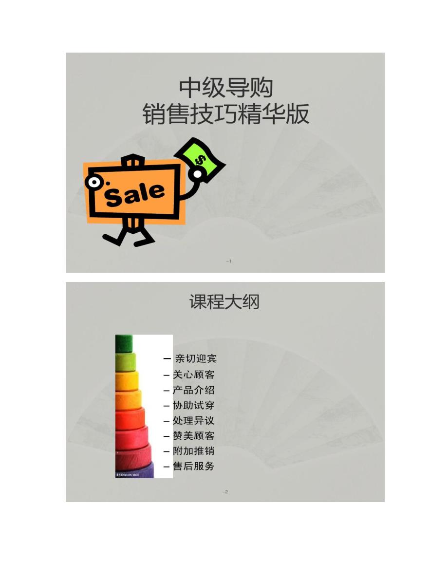 中级资深导购销售技巧_第1页