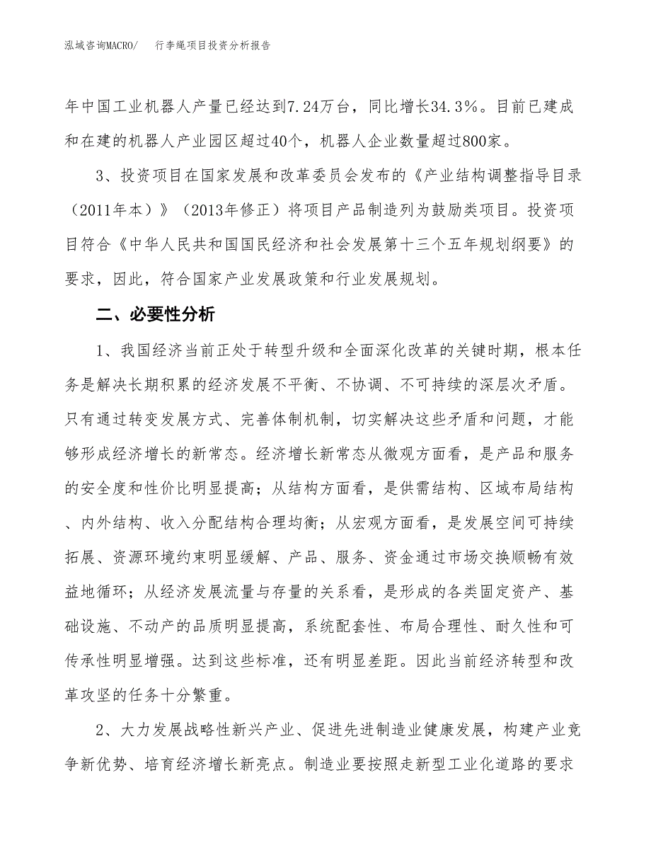 行李绳项目投资分析报告(总投资14000万元)_第4页