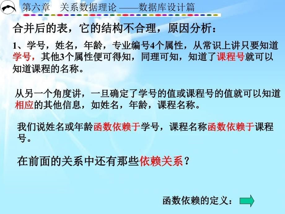 王珊萨师煊课件第06章关系数据理论_第5页