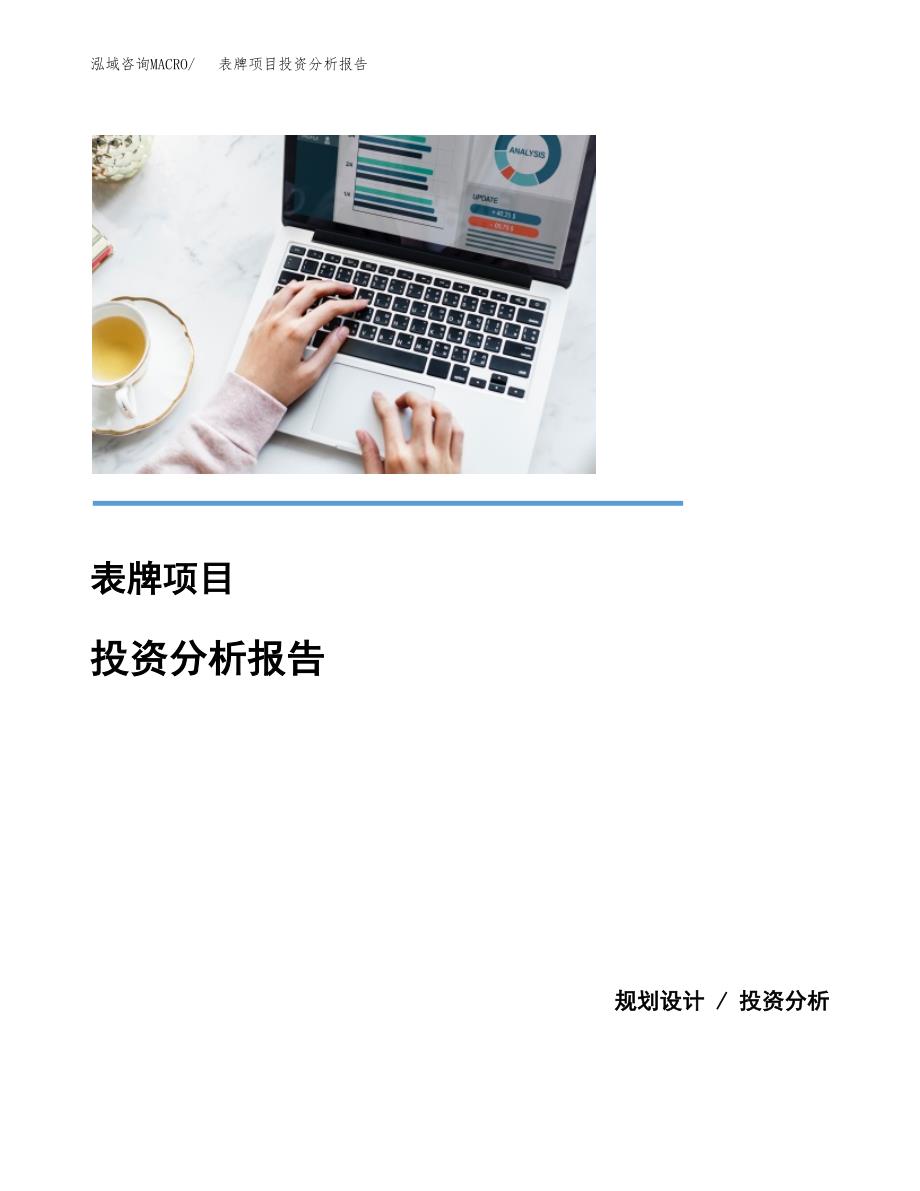 表牌项目投资分析报告(总投资7000万元)_第1页