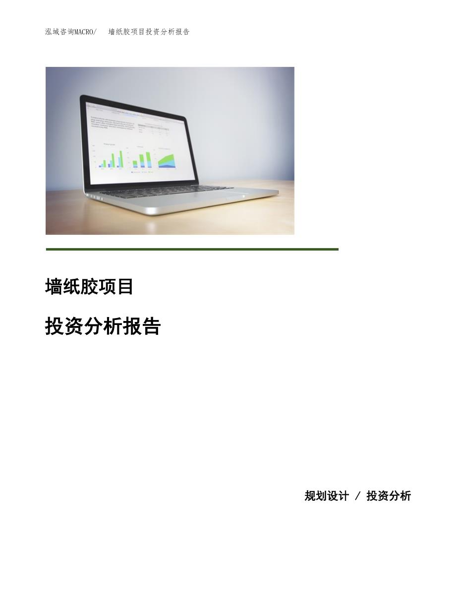 墙纸胶项目投资分析报告(总投资8000万元)_第1页