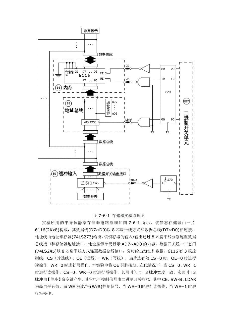 合肥工业大学计算机组成原理实验报告DOC_第5页