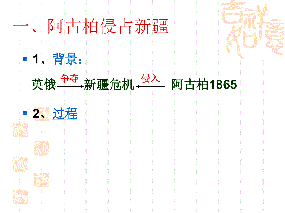 第三课收复新疆 课 件p pt_第4页