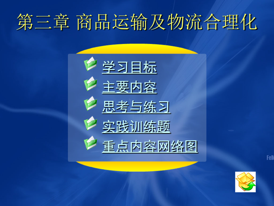 现代物流概论电子教案03第三章节商品运输及物流合理化课件_第1页