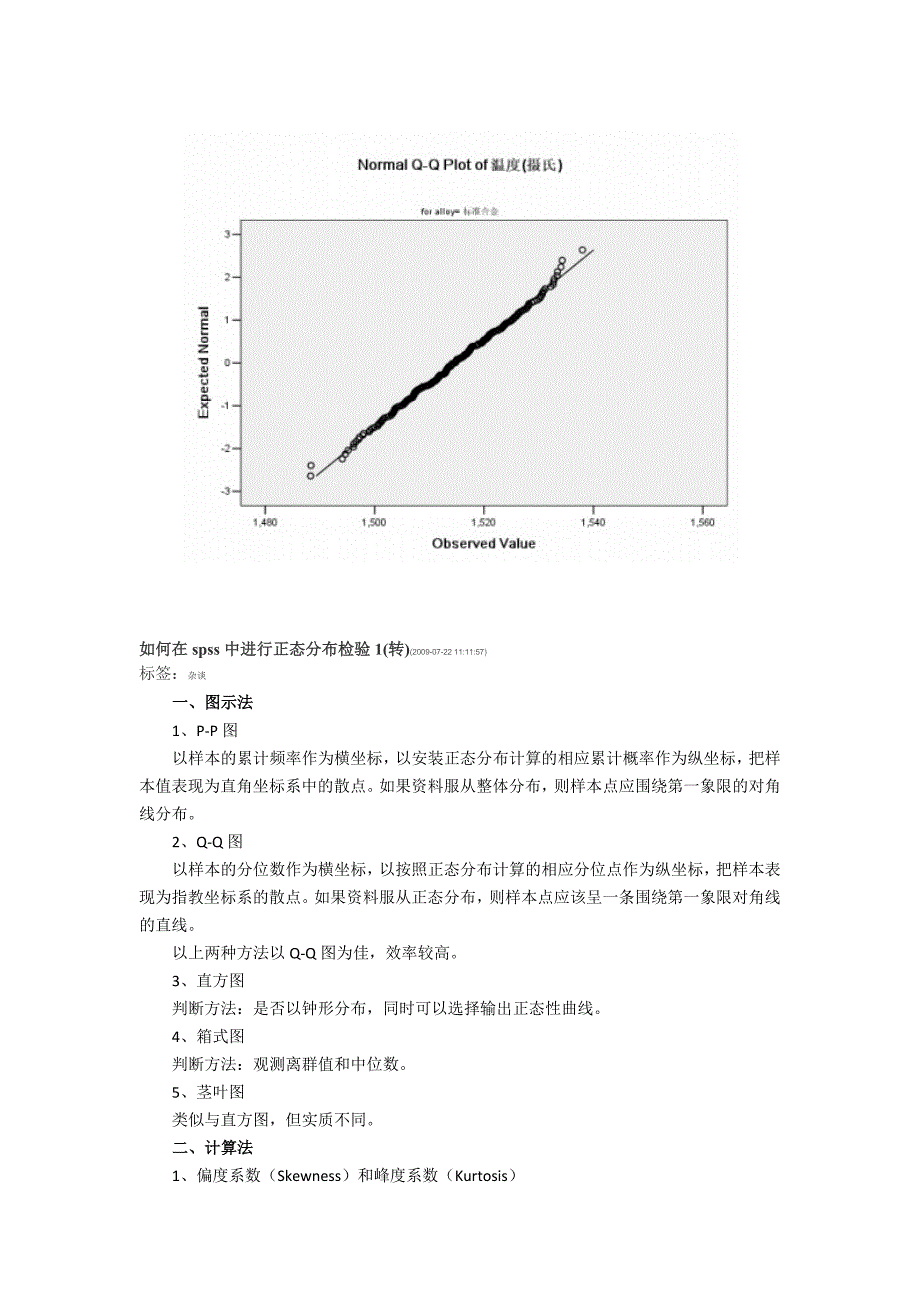 spss数据正态分布检验方法及意义要点_第2页