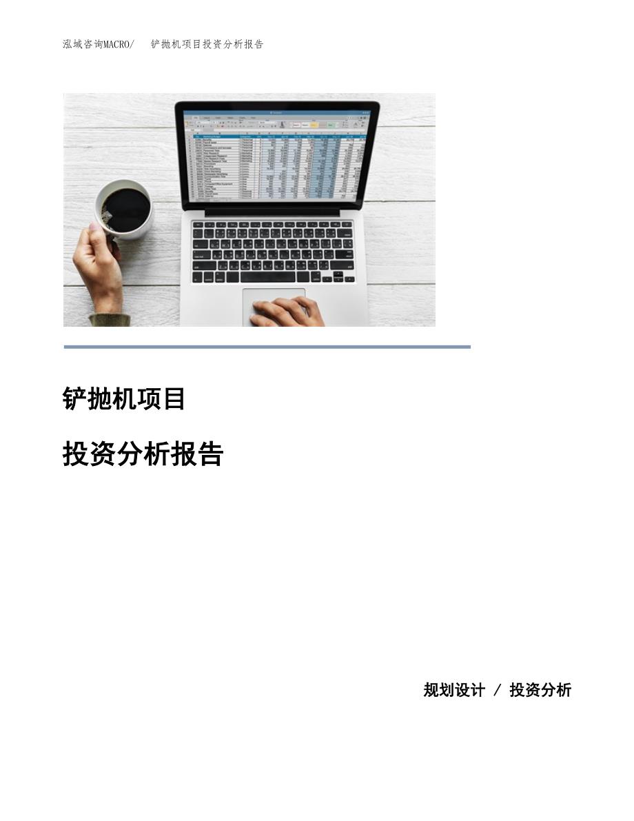 铲抛机项目投资分析报告(总投资22000万元)_第1页