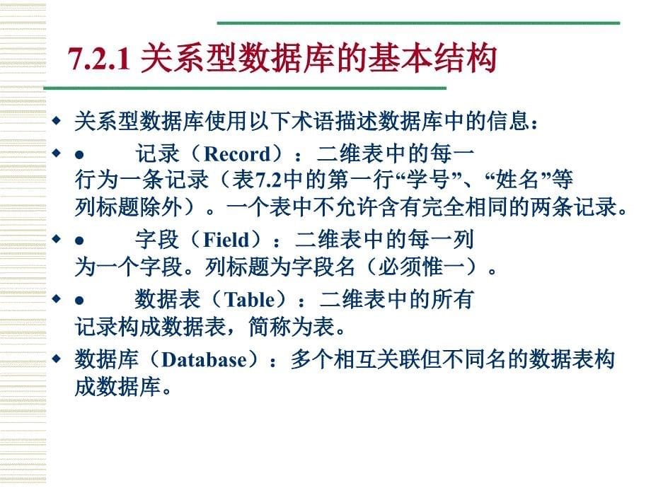 第7章数据库 应用 技术_第5页