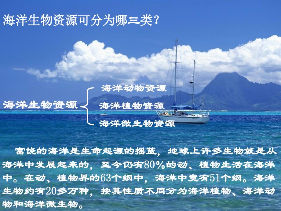 湘教版地理八年级上册第三单元第三章第四节中国的海洋资源共33张_第4页