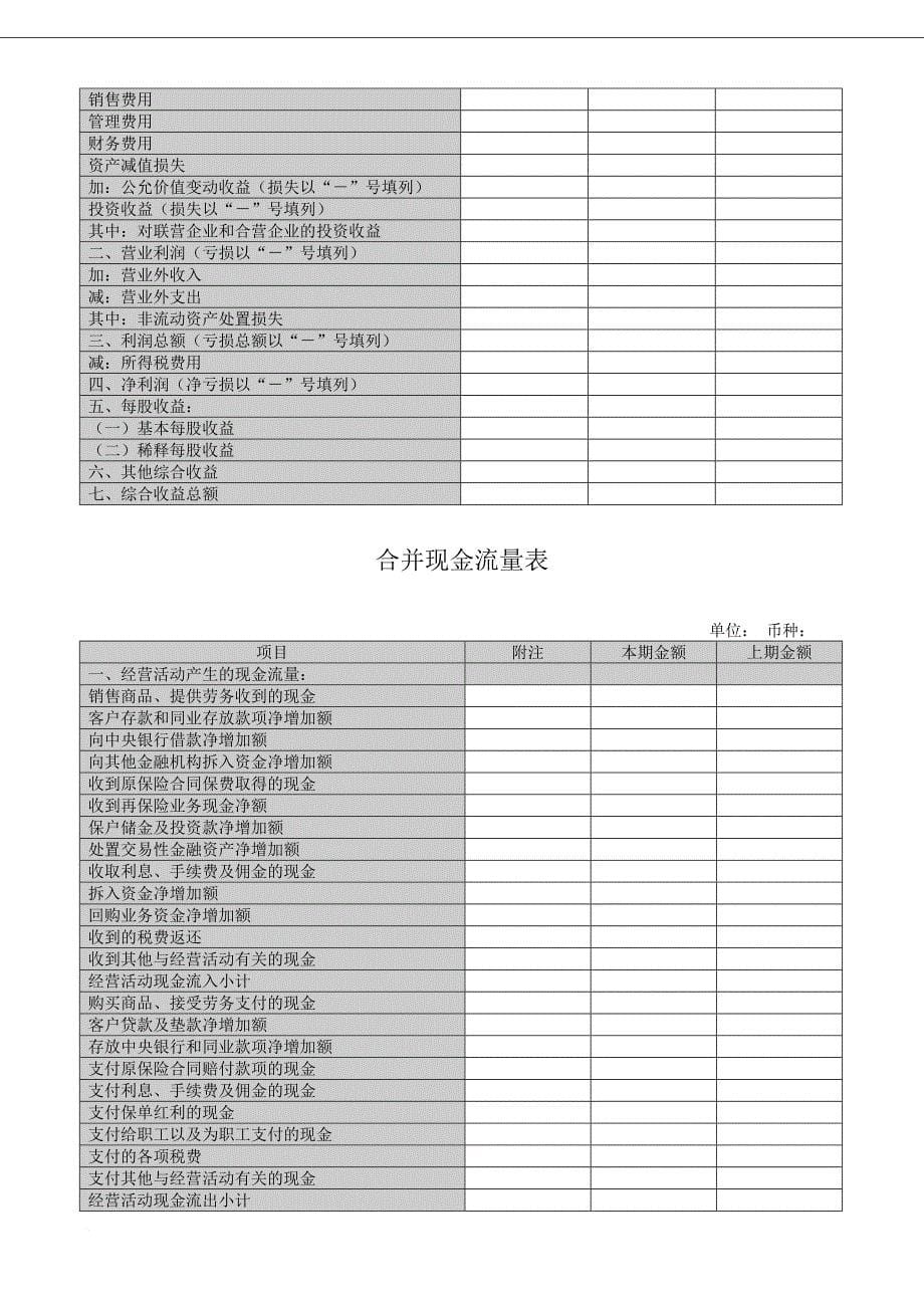 财务管理表格汇总1_第5页