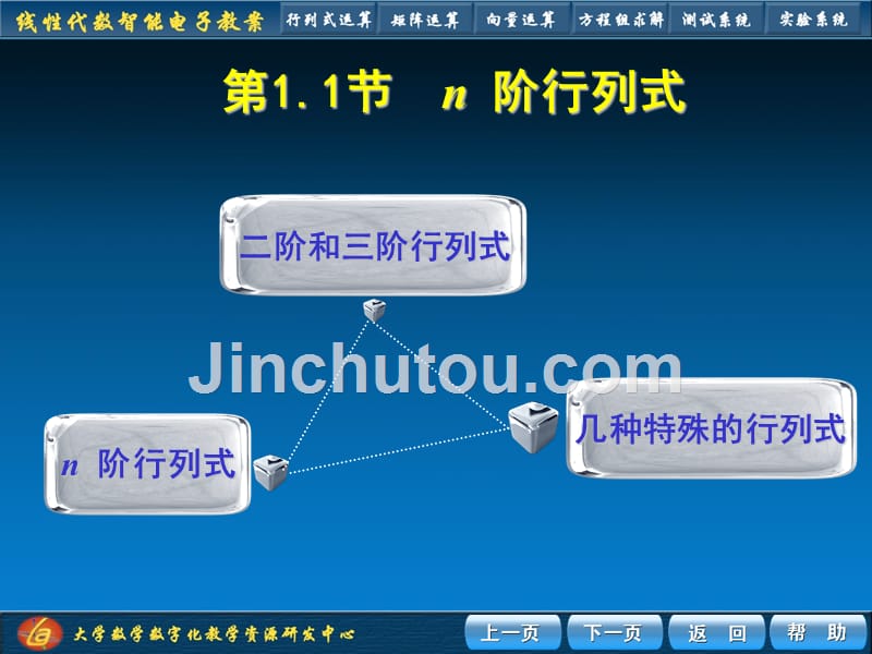 线性代数智能化教学系统教学课件作者适用于所有教材第1节_第2页