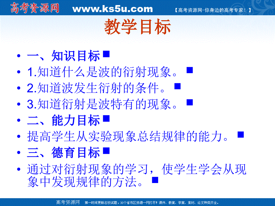 物理125波的衍射新人教版选修34课件_第3页