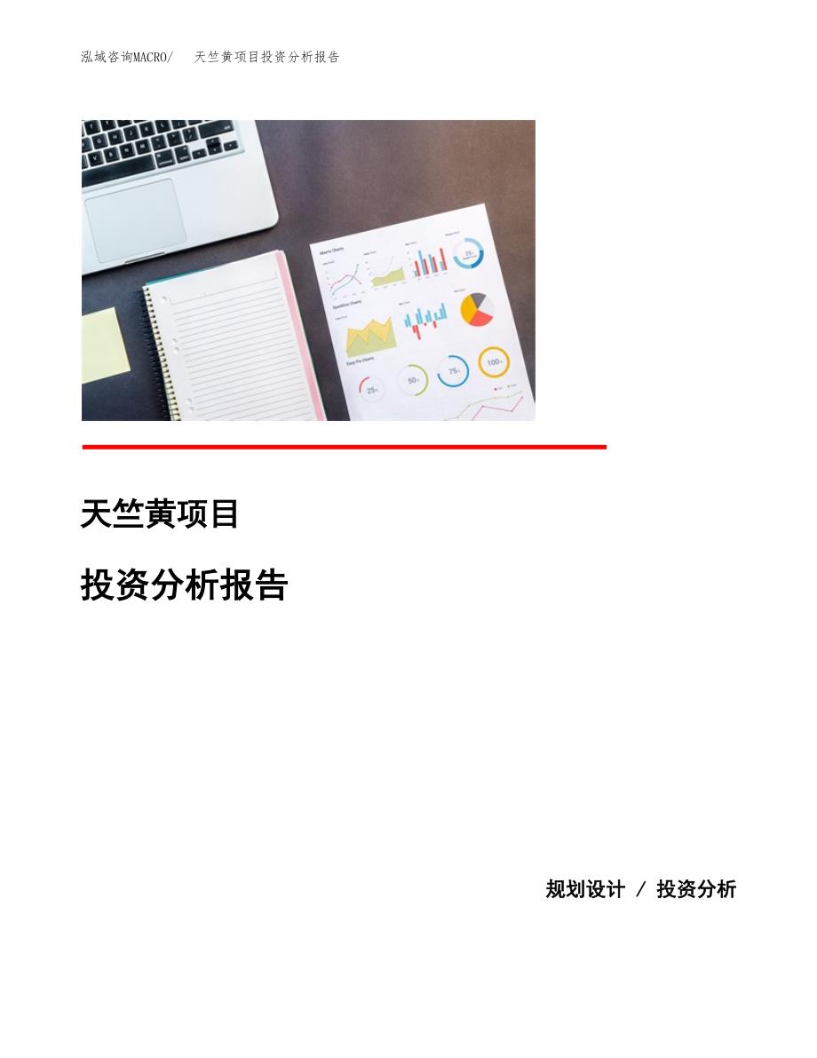 天竺黄项目投资分析报告(总投资7000万元)_第1页