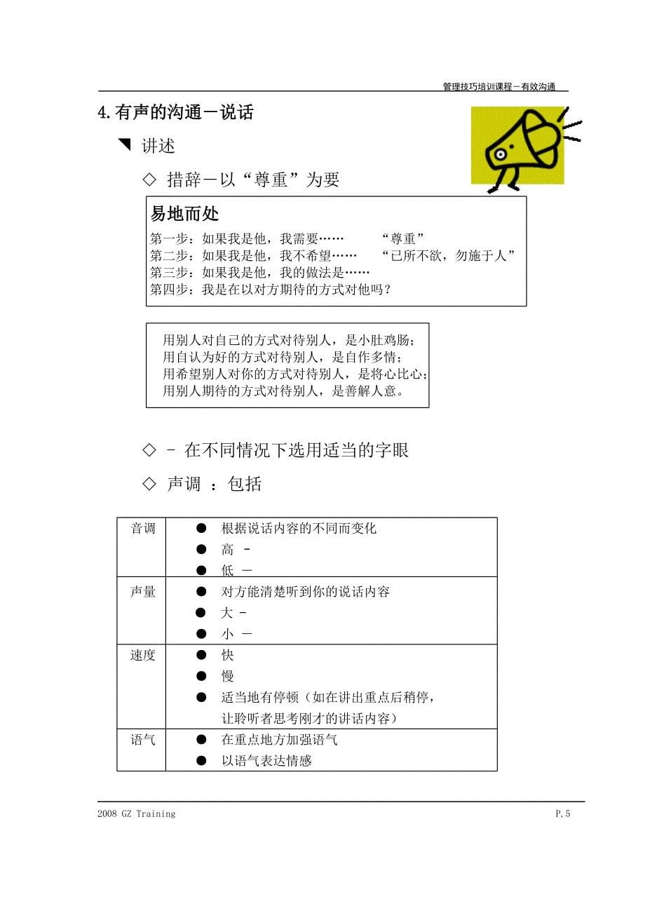 管理技巧培训课程有效沟通_第5页