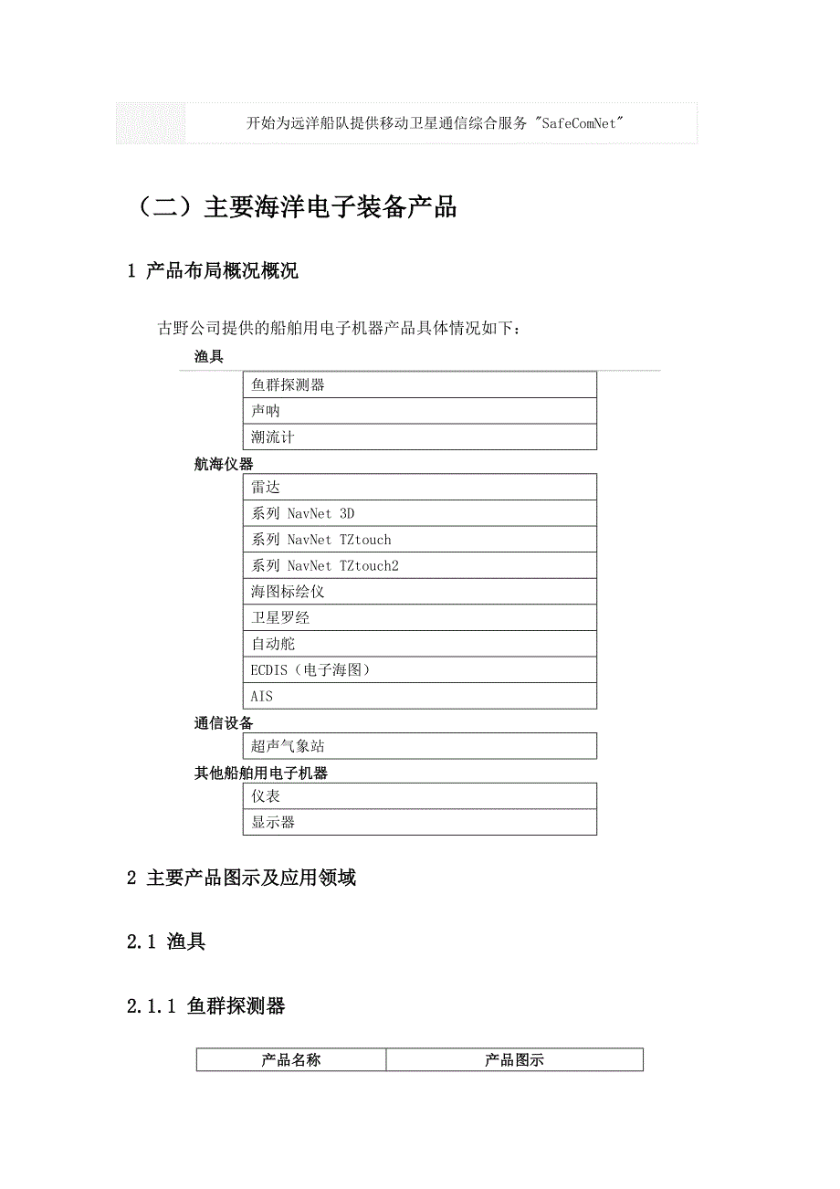 海洋电子装备重点单位调研分析报告阶段国外企业DOC_第4页