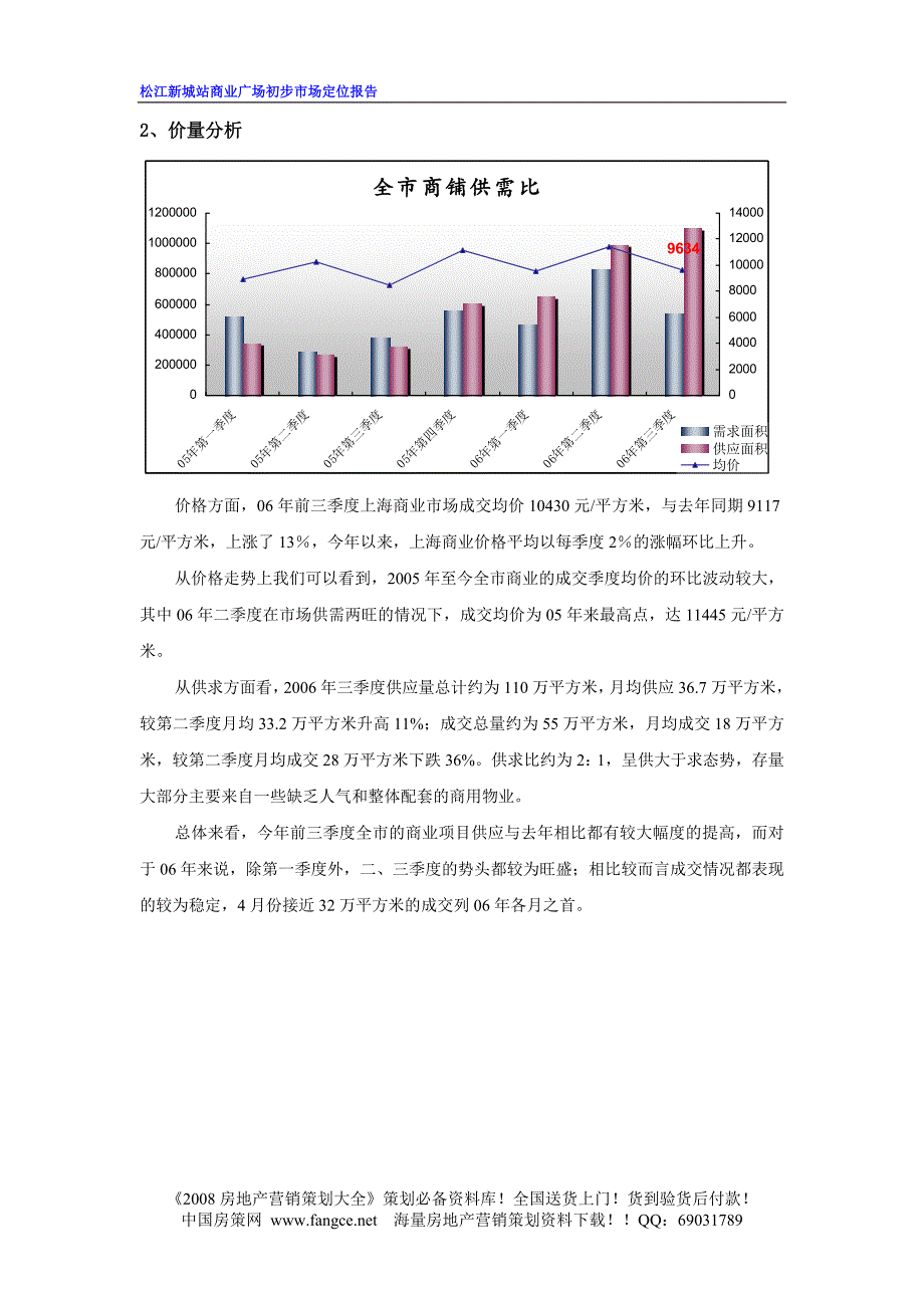 松江新城站商业项目市场定位报告_第3页