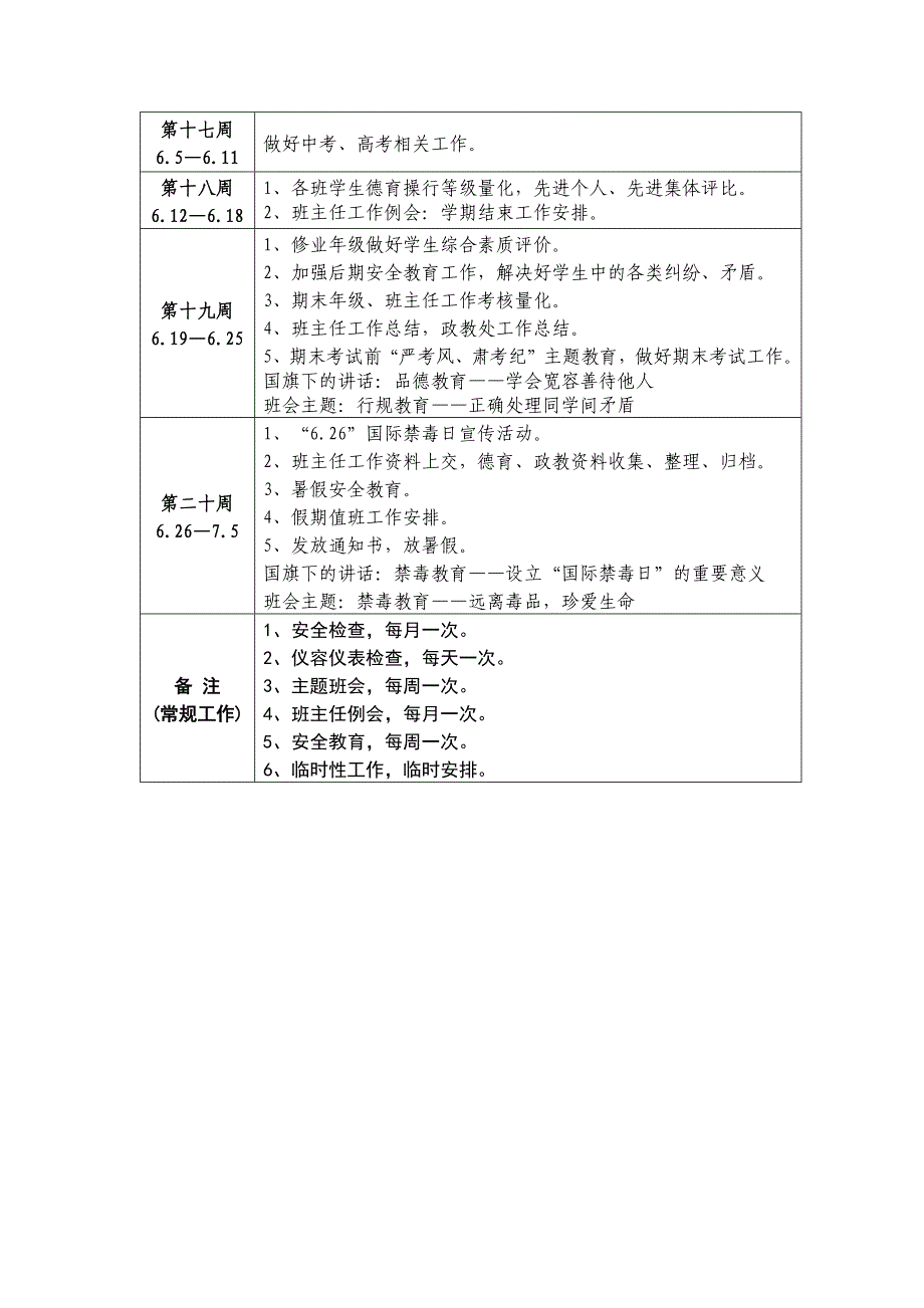 春季政教工作行事历_第4页