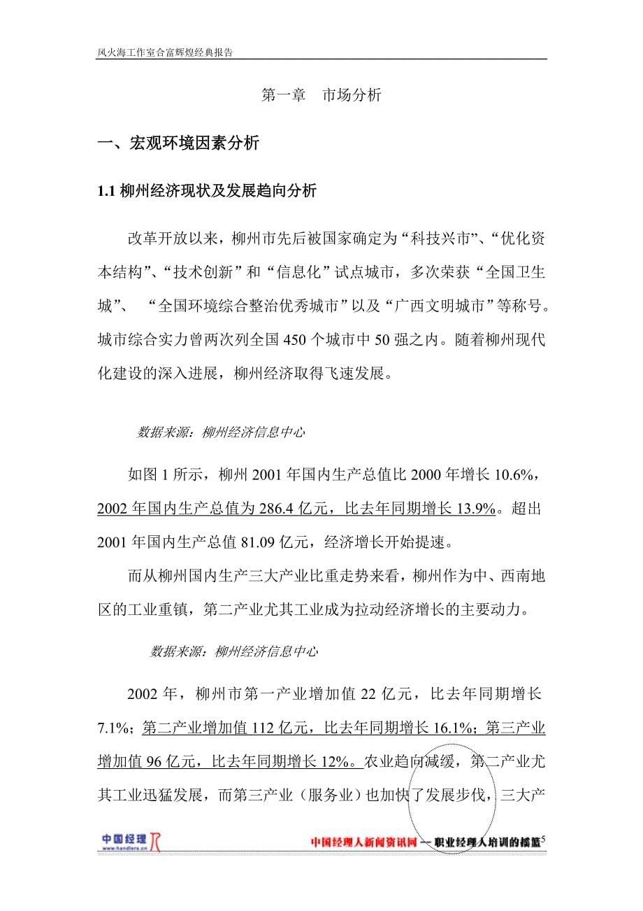 柳州房地产市场分析报告_第5页