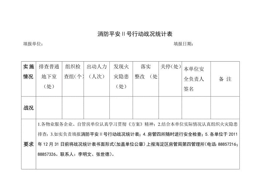 普通地下室火灾隐患大排查实施_第5页