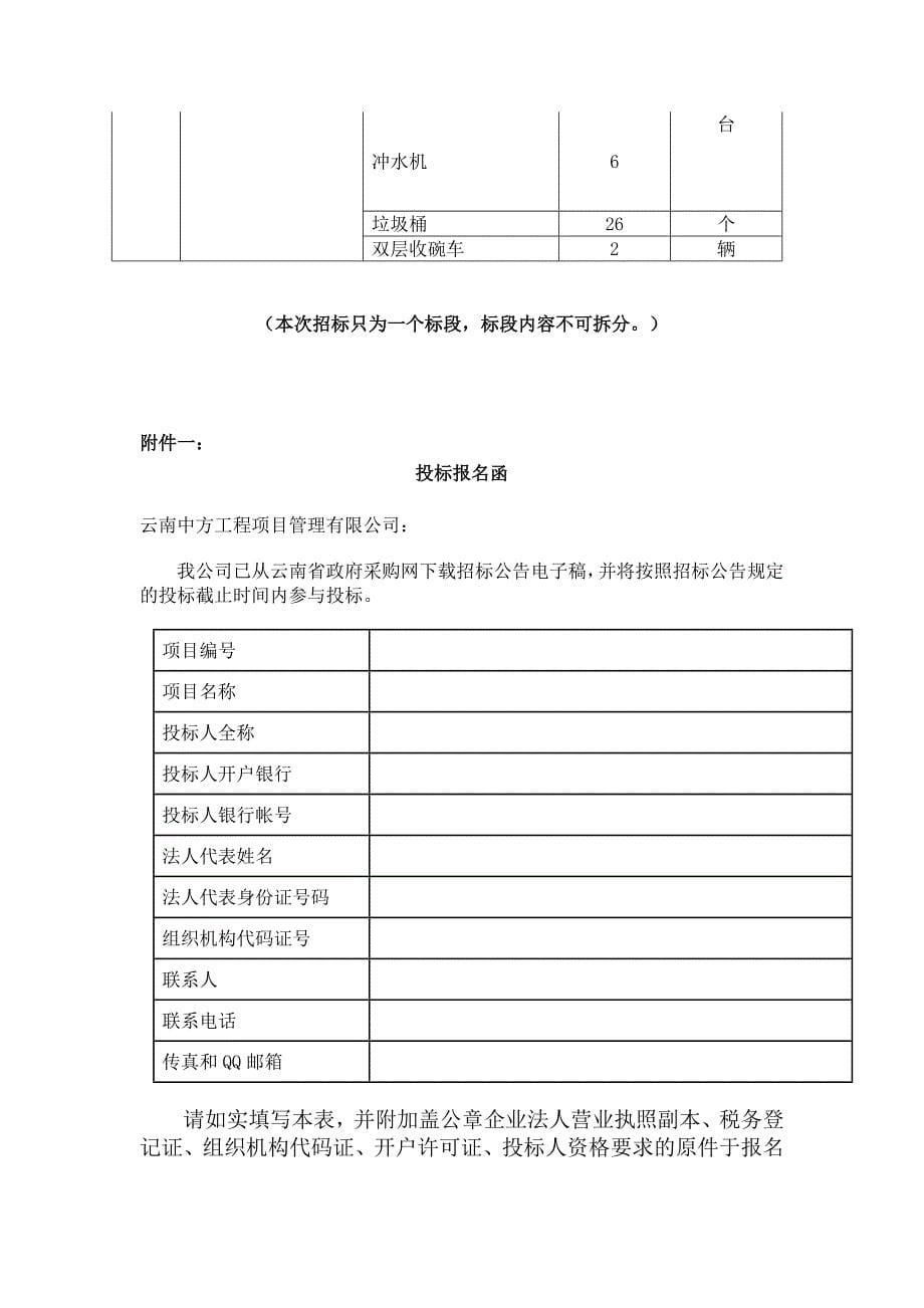 文山学校食堂餐具设备采购项目_第5页