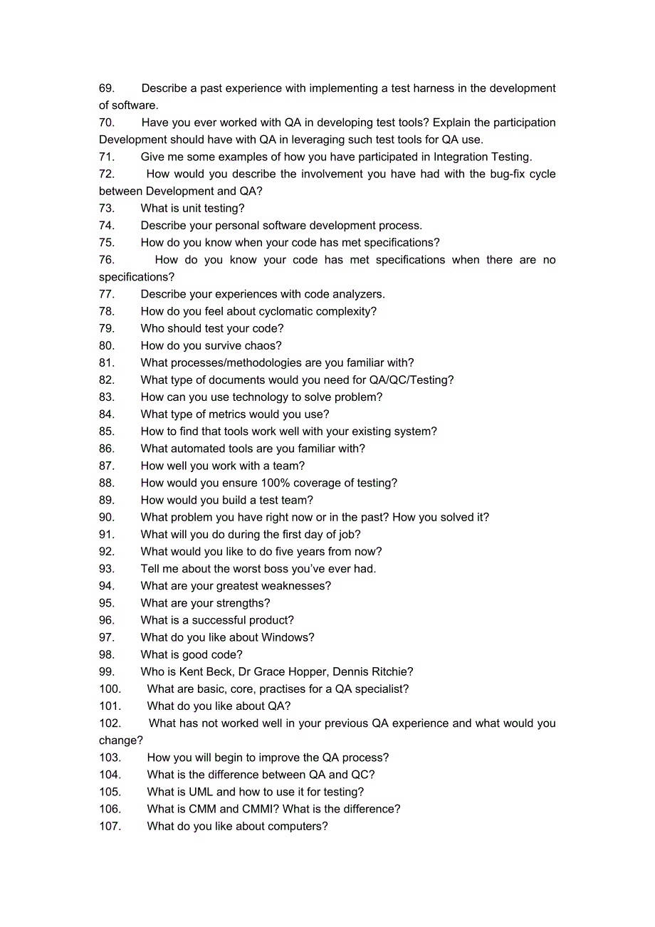 软件测试工程师面试英语_第3页