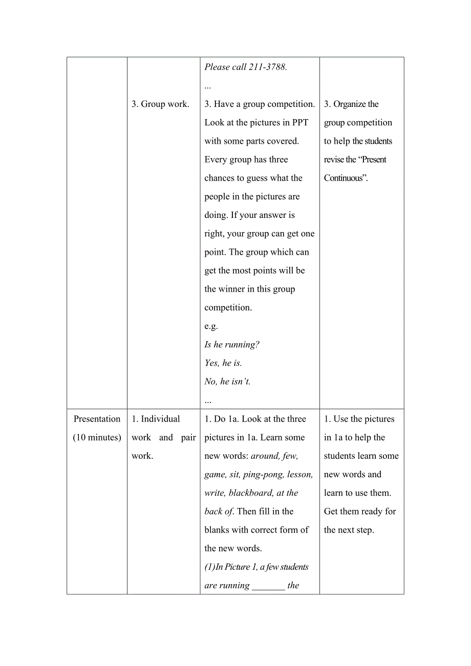 七年级英语下册Unit 5 Topic 2 SectionC教案 最新仁爱版_第3页