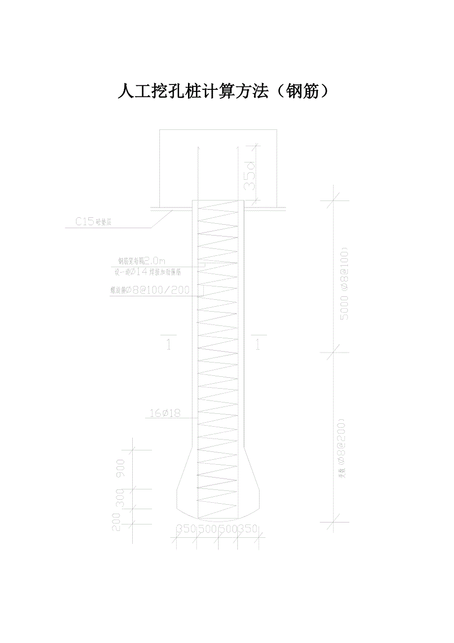 人工挖孔桩计算方法钢筋_第1页