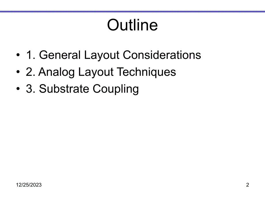 CMOS模拟集成电路CMOSanalogICch18Layout_第2页