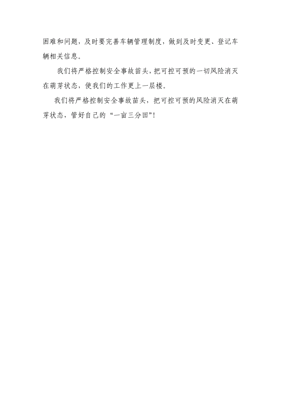 车辆安全检查报告----“安全月,我们在行动”_第2页