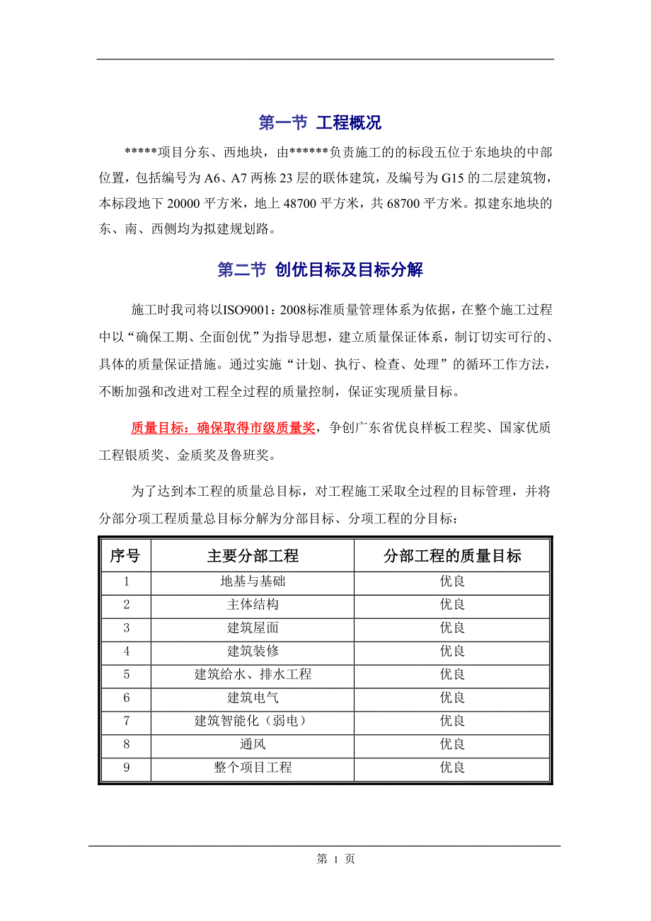 创优良样板工程方案_第3页