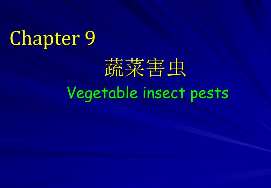 蔬菜害虫部分压缩版2008第二章蔬菜害虫第12节_第1页
