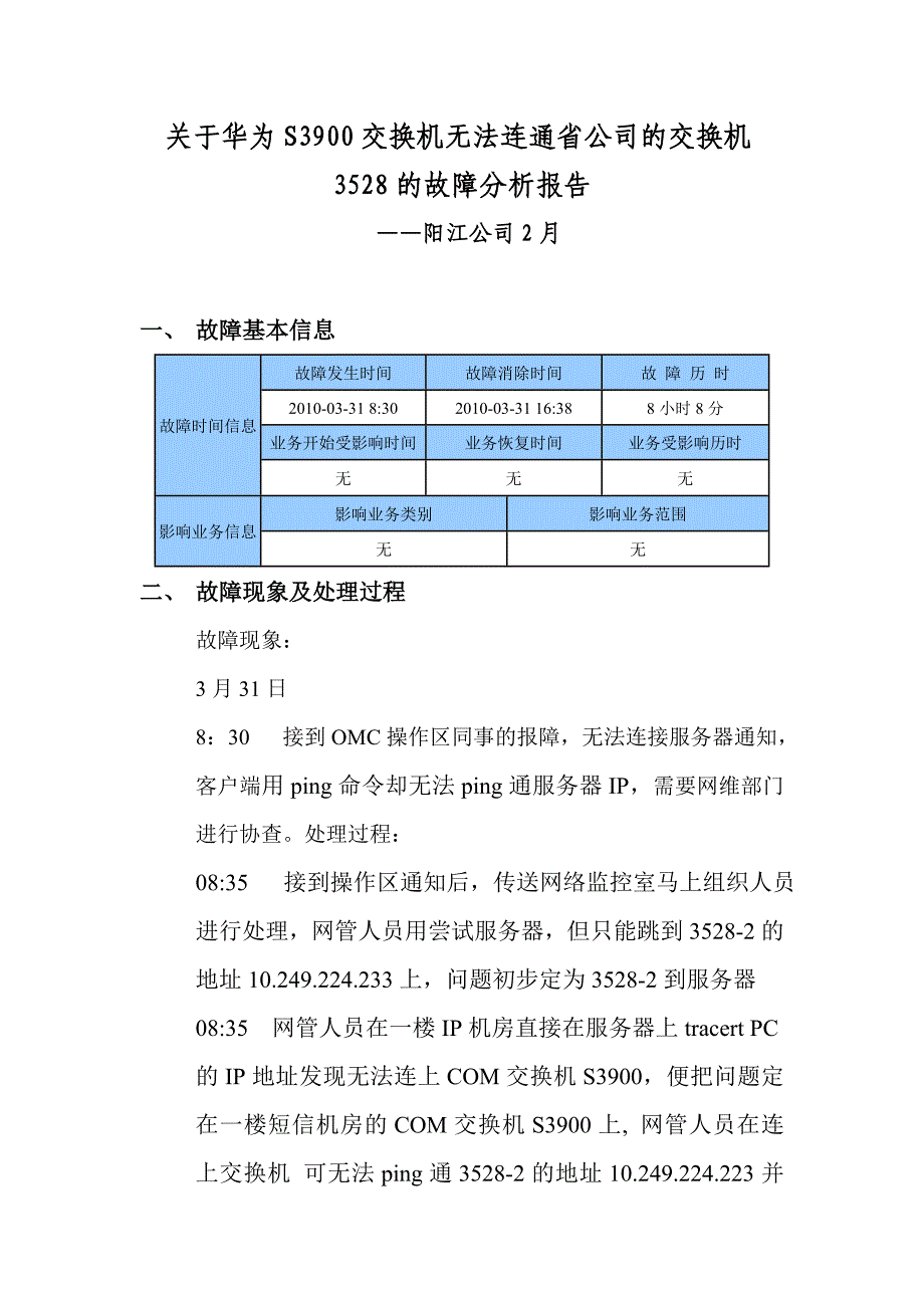 故障分析报告_第1页