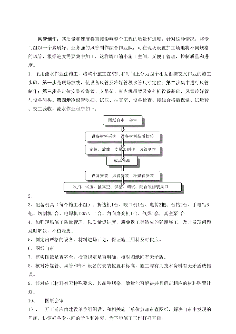 多联机空调施工组织设计方案1_第3页