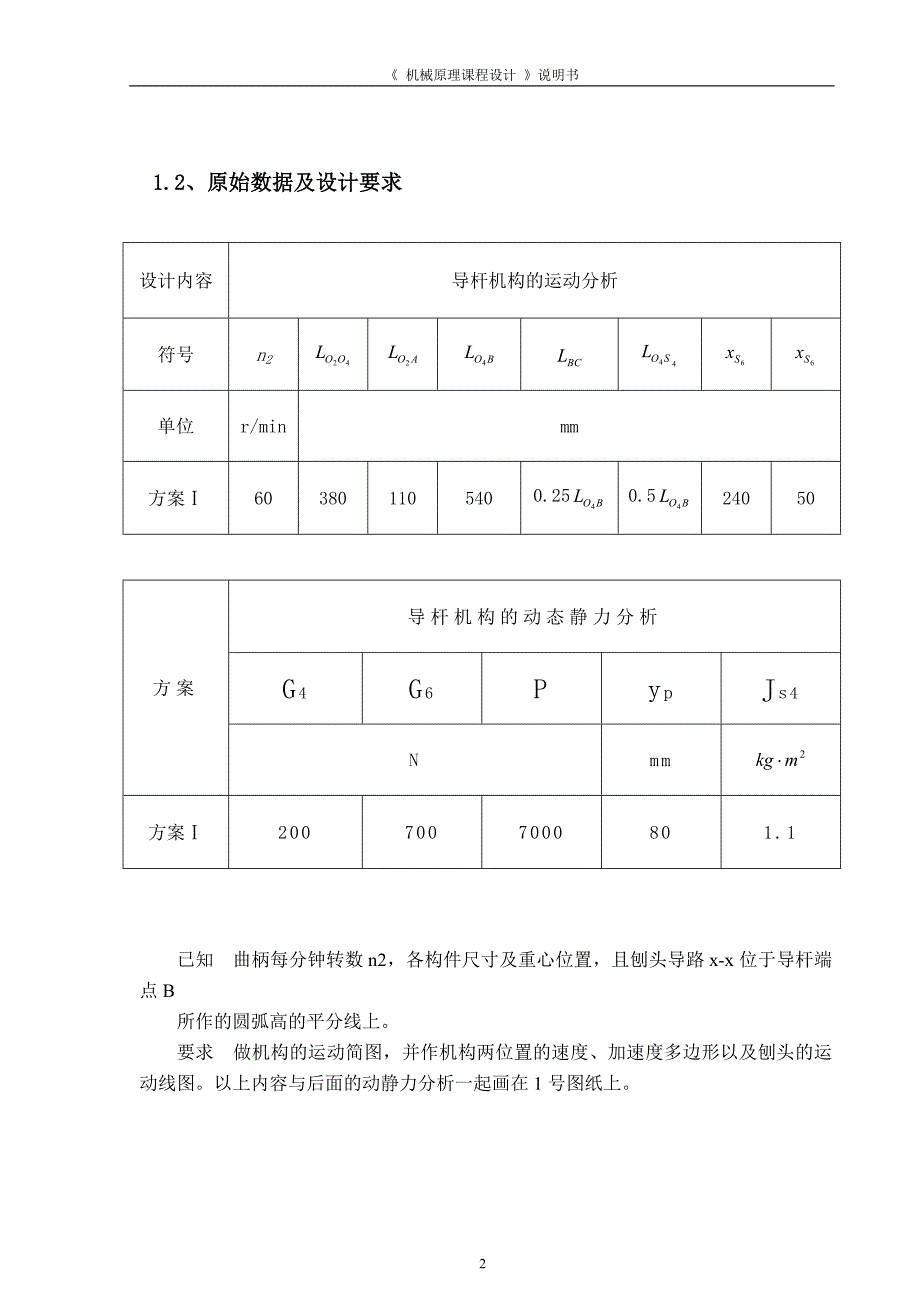 牛头刨床-机械原理_第4页