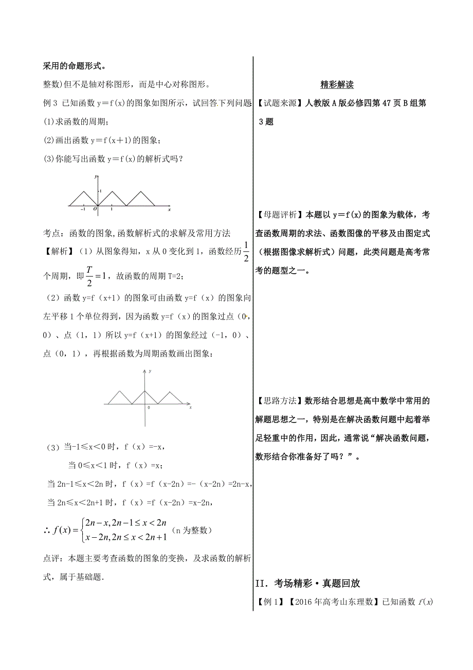 专题10函数的周期性与对称性2017精品之高中数学_第2页