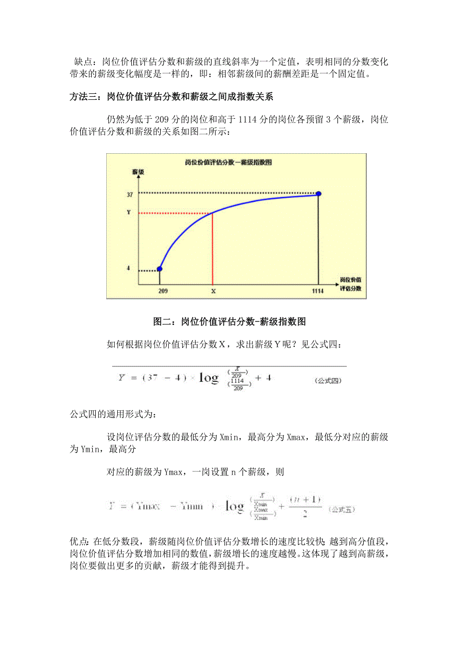 岗位位价值评估分数得到薪级的三种方法_第3页