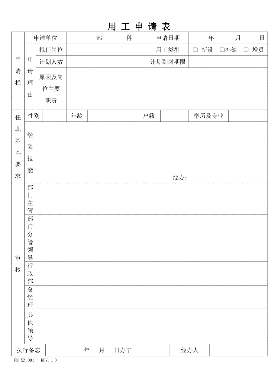 行政部表单_第2页