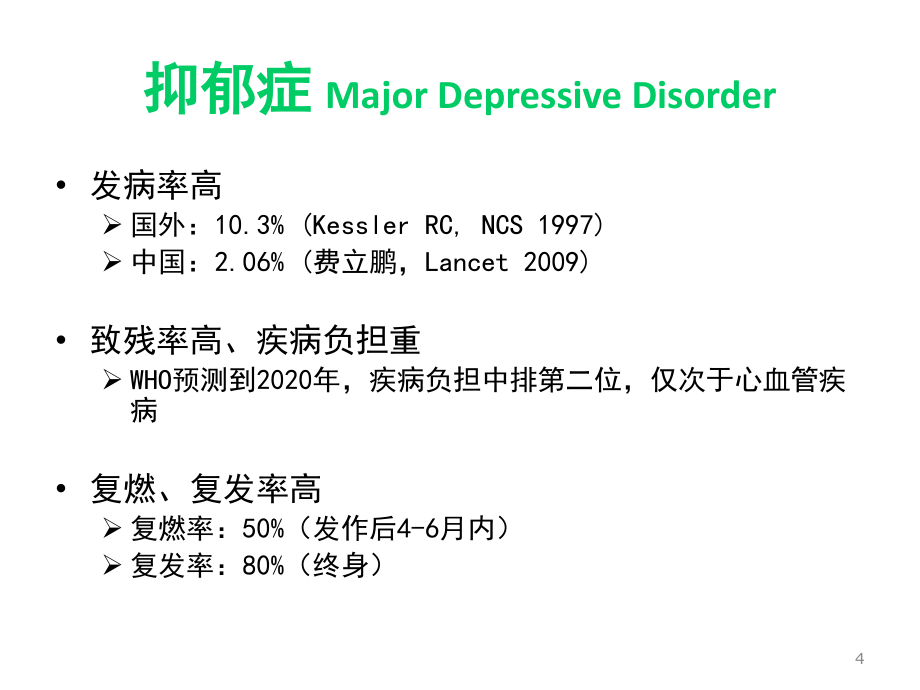 1-抑郁症治疗目标：临床治愈_第4页
