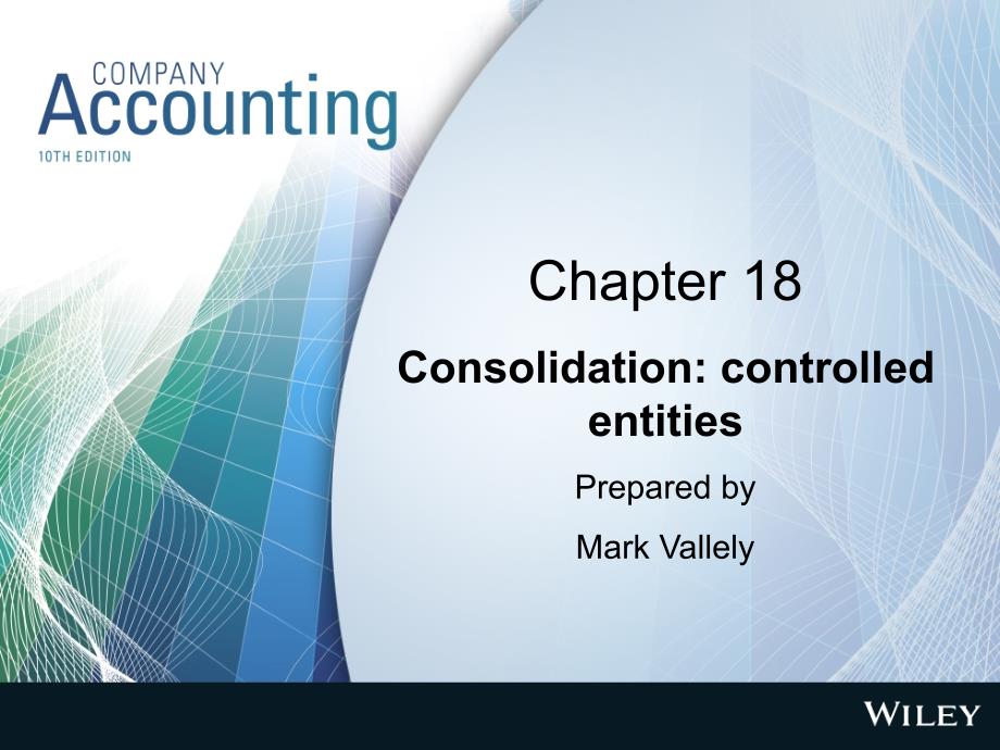 corporateaccounting课件Chapter18Consolidationmethod_第1页