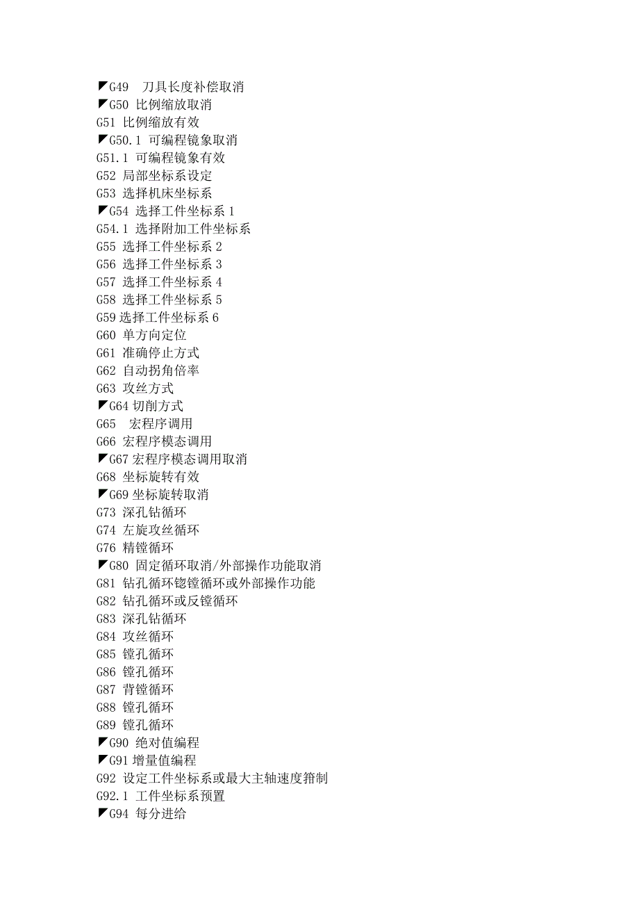 加工中心代码最全_第2页