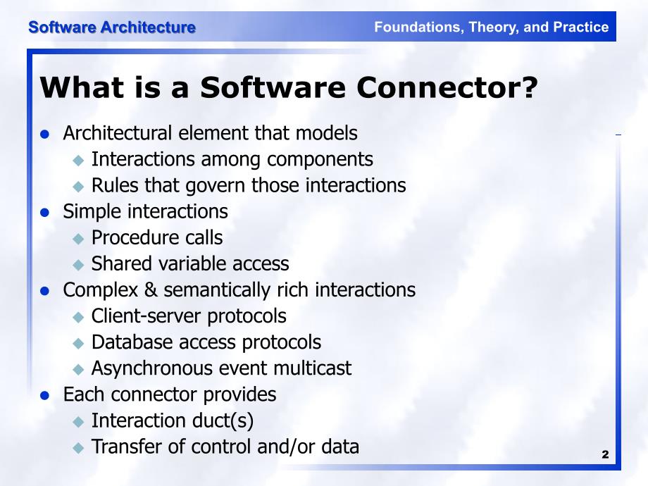 软件体系结构Ch003ConnectorsI_第2页