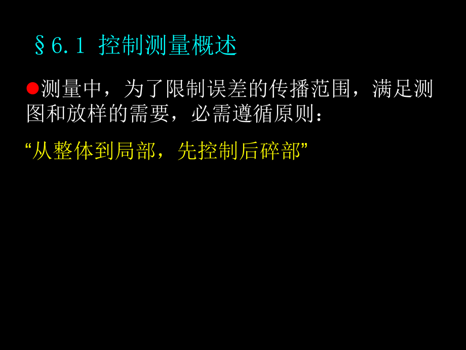 上课用课件15第6章控制测量_第2页