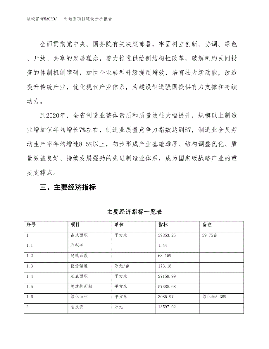 封地剂项目建设分析报告(总投资14000万元)_第4页